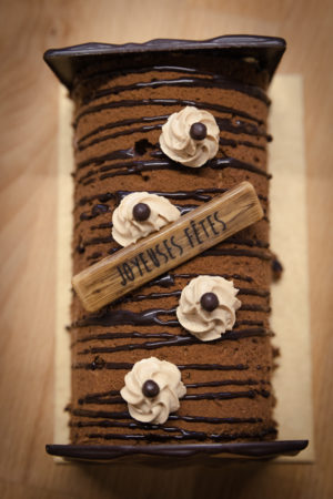 Bûche tout chocolat - 4P